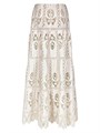 Макси-юбка с вышивкой и ярусами от Johanna Ortiz из коллекции Micaela, 100% полиэстер 11011174