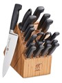 ZWILLING J.A. Henckels Набор кухонных ножей Four Star, 20 предметов, высокоуглеродная сталь, эргономичные рукоятки, закаленные лезвия 11024547