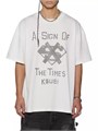 Оверсайз футболка Ksubi Sign Ekcess с коротким рукавом, 100% хлопок 10041578