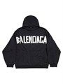 Унисекс оверсайз худи Balenciaga из флиса Archetype с карманом-кенгуру, сделано в Португалии 11018530