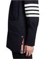 Кардиган с увеличенным кроем от Thom Browne из легкого итальянского хлопка с V-образным вырезом и длинными рукавами 11010377