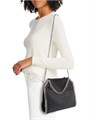 Stella McCartney Мини-сумка Falabella из искусственной кожи с металлическими заклепками, ручкой и цепочным ремешком 11014851