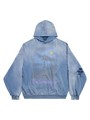 Худи Balenciaga оверсайз из хлопкового флиса без шнурка с принтом Луны Парижа 11024935