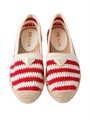 Эспадрильи Prada Crochet с логотипом и жгутовой подошвой 11011948