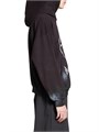 Унисекс худи Metal BB Stencil от Balenciaga с эффектом грязи и карманом-кенгуру из португальского флиса 11016781