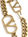Valentino Garavani Цепочный пояс VLogo Signature из металла с винтажным золотым покрытием и застёжкой на крючке 11026833