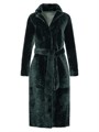 Gorski Select Shearling Lamb Coat with Belt 11020270