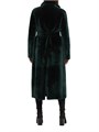 Gorski Select Shearling Lamb Coat with Belt 11020270