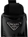Ботинки Prada Monolith из лакированной кожи с эластичными боковыми вставками и уникальной подошвой 11023289