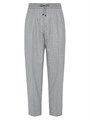 Штаны из фланели virgin wool от Brunello Cucinelli, расслабленный крой, двойные складки, произведено в Италии 11015701
