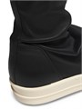 Кожаные сапоги до колена Rick Owens с мягкой драпировкой и резиновой подошвой 11011659