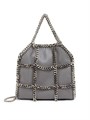 Stella McCartney Мини-сумка из искусственной кожи Falabella с цепочкой и магнитной застежкой, 25 см x 25 см x 8 см 11014885