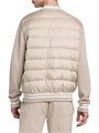Кардиган-бомбер на молнии Moncler с хлопком, подкладкой из микроструктурированного нейлона и пуховым наполнителем 11016793