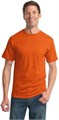 Оранжевая футболка Jerzees с отделкой, 50% хлопок и 50% полиэстер, размер XL 10022389