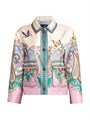 Etro Lucky Charm Flower Medallion Crop Jacket 11027684