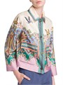 Etro Lucky Charm Flower Medallion Crop Jacket 11027684
