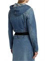 Alaia Hooded Denim Jacket 11025612