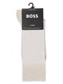 Набор мужских носков из хлопка Boss с усиленными пяткой и носком, два дизайна в одной упаковке 10043195