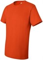 Оранжевая футболка Jerzees с отделкой, 50% хлопок и 50% полиэстер, размер XL 10022389