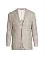 Пиджак Corneliani из текстурированной шерсти с одной пуговицей, с добавлением шелка и льна, произведен в Италии 11025301