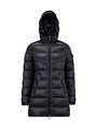 Куртка-пуховик с капюшоном от Moncler Glements из материала Longue Saison с утеплителем 11030098