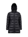 Куртка-пуховик с капюшоном от Moncler Glements из материала Longue Saison с утеплителем 11030098