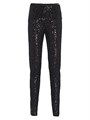 Леггинсы Prada с пайетками и эластичным поясом с логотипом, Италия 11016576