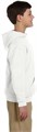 Молодежное белое флисовое худи Jerzees с карманом и прочными строчками, размер XL 10022447