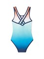 Купальник для девочек без рукавов Casablanca с омбре-эффектом, 78% нейлон, 22% эластан 10041966