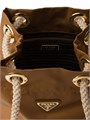 Prada Маленькая сумка-бакет Mariner из переработанного нейлона с шнурковыми ручками и карманом на молнии 11030218