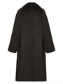 Двубортное пальто оверсайз из мохера с подкладкой от Valentino Garavani, Италия 11029216