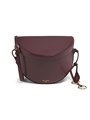 Alaia Кожаная сумка Drum из итальянской кожи через плечо с регулируемым ремнем и магнитной застежкой 11011388