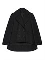 Givenchy Oversized Asymmetric Peacoat in Wool 11020301