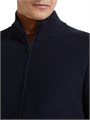 Кардиган на молнии из кашемира и шелка от Zegna, 70% кашемир, 30% шелк, Италия 11019322