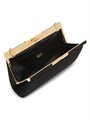 Dolce &amp, Gabbana Клатч среднего размера из бархата с золотистой фурнитурой и внутренним карманом, длина 23 см 11008483