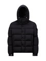 Утеплённая нейлоновая куртка Moncler Vezere с пухо-перьевым наполнителем и регулируемым капюшоном 11025981