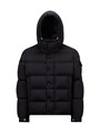 Утеплённая нейлоновая куртка Moncler Vezere с пухо-перьевым наполнителем и регулируемым капюшоном 11025981