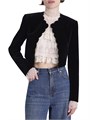 Chloe Cotton Velvet Crop Jacket 11025778